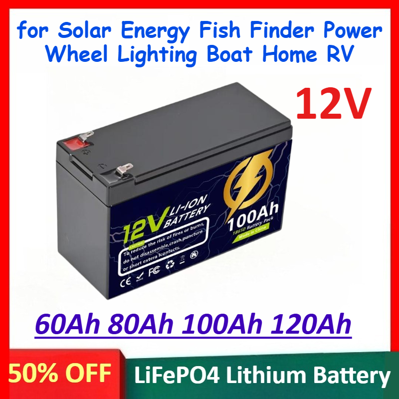 12V 60Ah 80Ah 100Ah 120Ah LiFe – Renewable Energy Source Bewertung und Preis