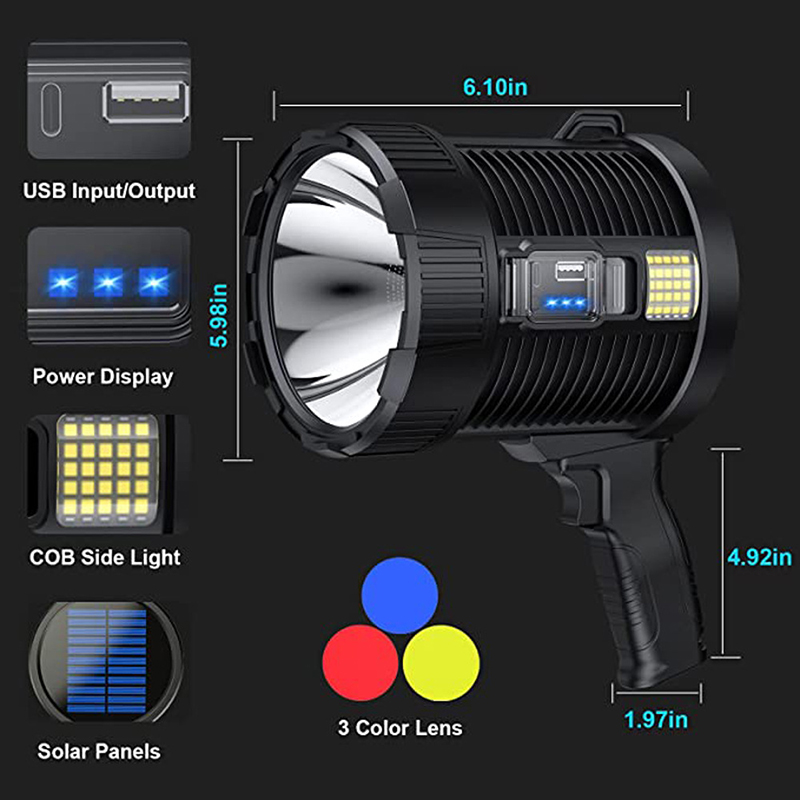 XHP90 Ultrahelle LED-Taschenla – Renewable Energy Source Bewertung und Preis