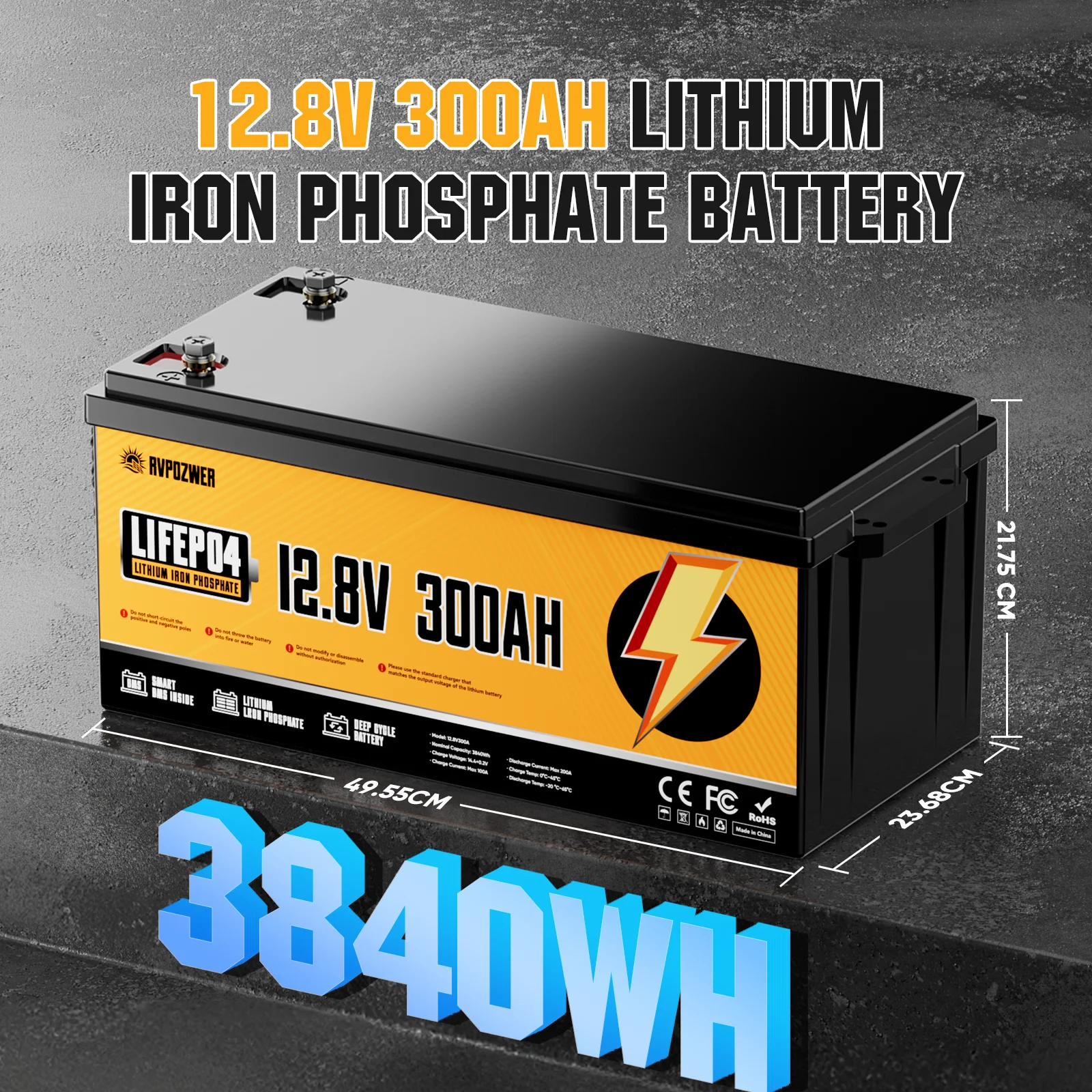 RVPOZWER Tragbare LiFePO4-Akku – Renewable Energy Source Bewertung und Preis