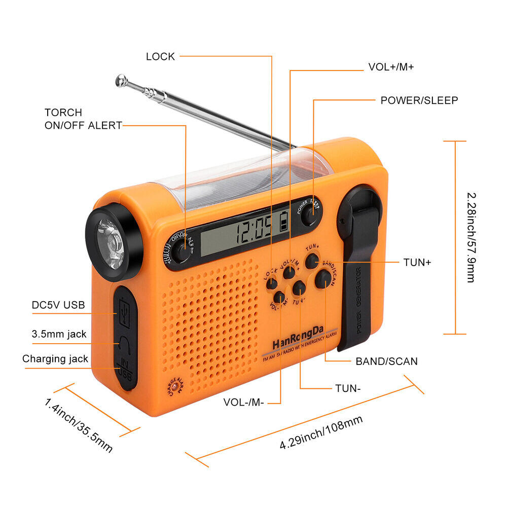Wetter-Notfallradio AM/FM/SW T – Renewable Energy Source Bewertung und Preis