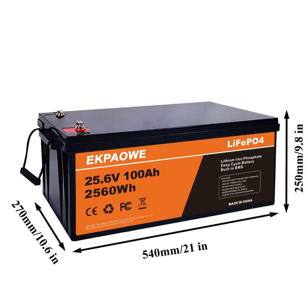 EKPAOWE 24V 25.6V 100AH LiFePO – Renewable Energy Source Bewertung und Preis