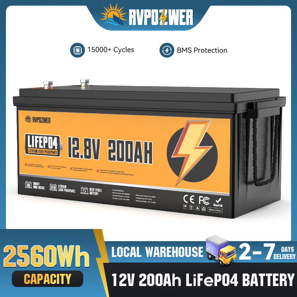 RVPOZWER LiFePO4 Lithium-Eisen – Renewable Energy Source Bewertung und Preis
