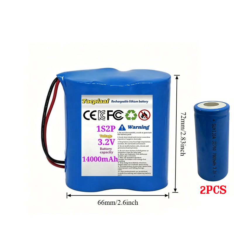 LiFePO4 32700 Wiederaufladbare – Renewable Energy Source Bewertung und Preis