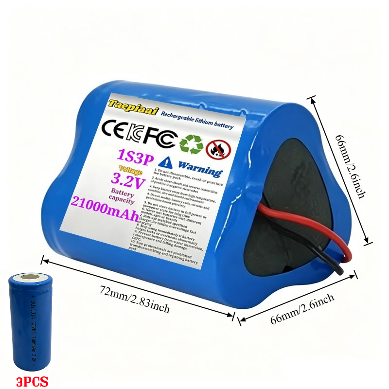 LiFePO4 32700 Wiederaufladbare – Renewable Energy Source Bewertung und Preis