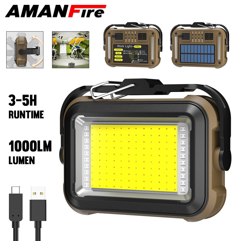 Amanfire TZD-03 Arbeitsleuchte – Renewable Energy Source Bewertung und Preis